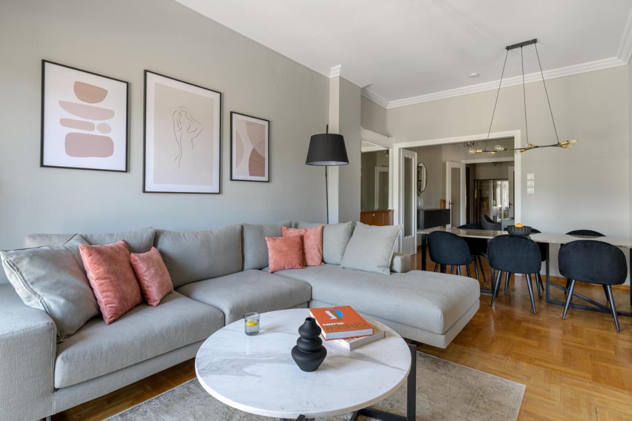 Aura Homes, Classic Apartment In Central 아테네 외부 사진