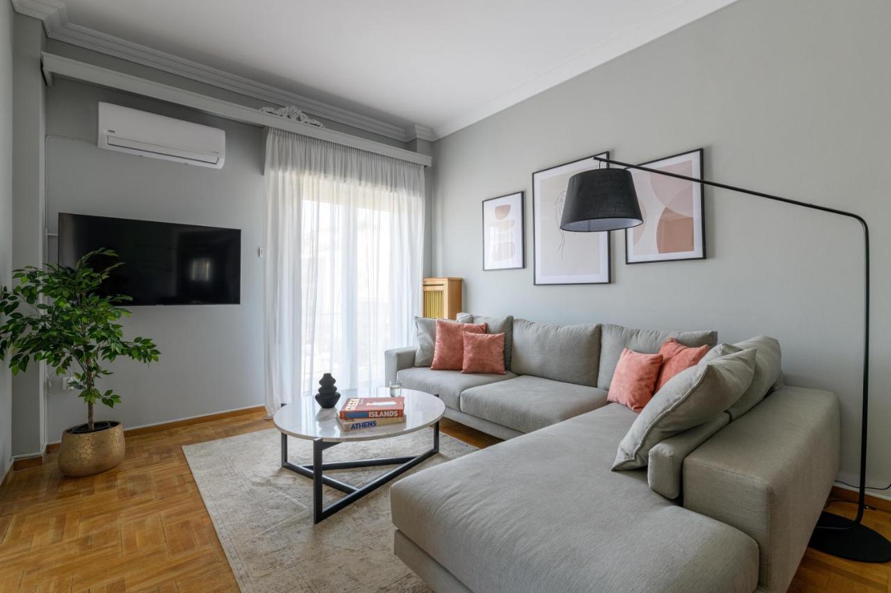 Aura Homes, Classic Apartment In Central 아테네 외부 사진